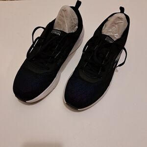 Skechers Go Walk Run Levana Black Running Shoes Size 10 B1